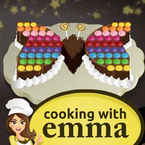 Butterfly Chocolate Cake - Cooking with Emma Butterfly Chocolate Cake - Cooking with Emma
