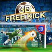 Fußball Spiele Spiel 3D Free Kick spielen kostenlos