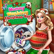 Jetzt Mommy Washing Toys online spielen!