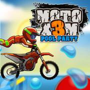 Auto Rennen Spiele Spiel Moto X3M Pool Party spielen kostenlos