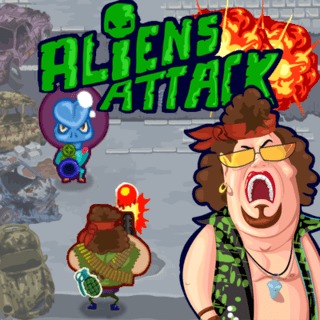 Aliens Attack cover artwork