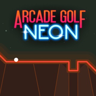 Игра Arcade Golf: NEON аркада онлайн без скачивания