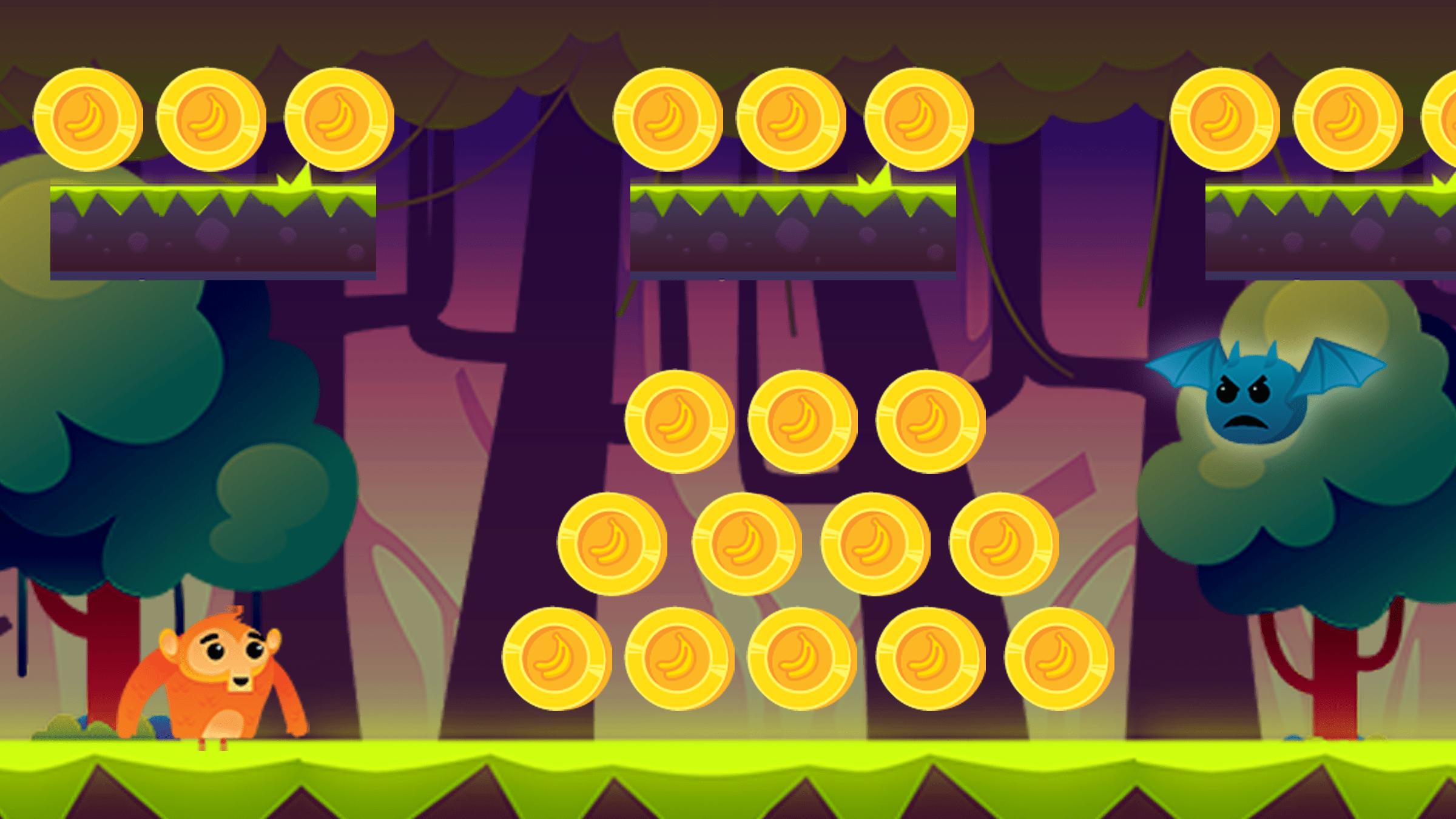 Play Banana Run - Famobi HTML5 Game Catalogue