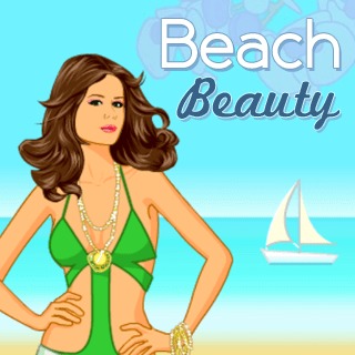 海灘美景-海滩美景-Beach Beauty-穿上海灘美麗，享受完美的夏日。各種各樣的服裝項目，配飾和髮型可供您挑選，讓您變得富有創意！