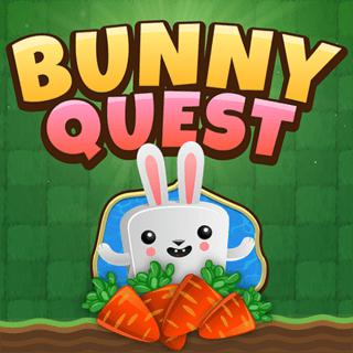 Игра Bunny Quest пазл тренируй память играть онлайн