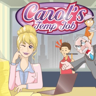 Игра Carol's Temp Job для девочек онлайн без скачивания