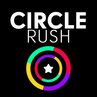 圈衝-圈冲-Circle Rush-確保球和障礙物具有相同的顏色以引導球穿過圖案。