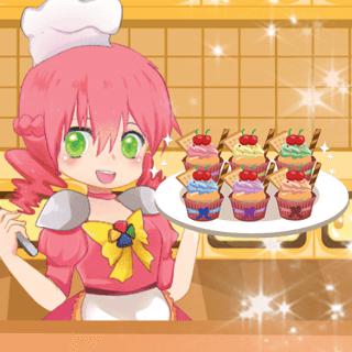 Spiele jetzt Cooking Super Girls: Cupcakes