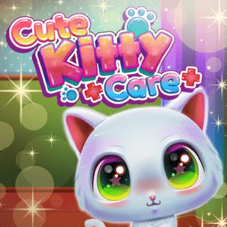 Игра Cute Kitty Care для девочек онлайн без скачивания