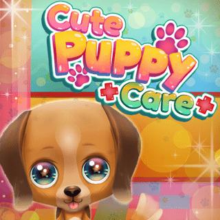 Игра Cute Puppy Care для девочек онлайн без скачивания
