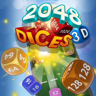 Игра Dices 2048 3D пазл тренируй память играть онлайн