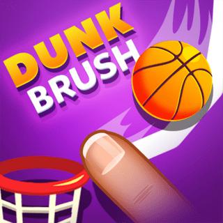 Draw a line to guide the falling basketball into the hoop and score as many points as you can!