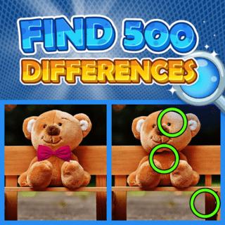 找到500個差異 (Find 500 Differences)