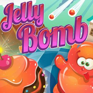 果凍炸彈-果冻炸弹-Jelly Bomb-目標：消滅所有果凍，你只有一次機會。點擊果凍會爆炸成小果凍滴，當碰到其他果凍時會引起連鎖反應。要有策略性選擇並引起巨大的連鎖反應！你能掌握嗎？