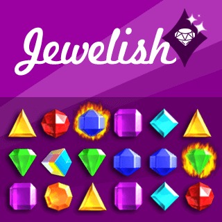 Jewelish-Jewelish-Jewelish-移動珠寶，將它們與他們的平等匹配，並觀察它們爆炸。至少匹配3以獲得更多積分並激活加電。