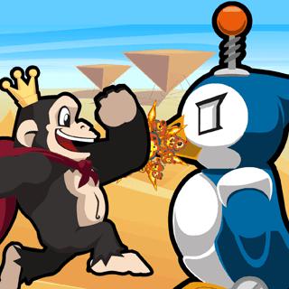 Игра Kiba & Kumba: Jungle Chaos беги и прыгай на телефоне без скачиваний