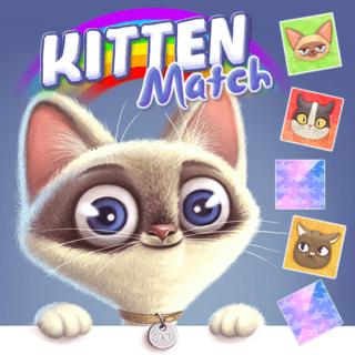 小貓比賽-小猫比赛-Kitten Match-在這個可愛的紙牌遊戲中找到相同的可愛小貓對！