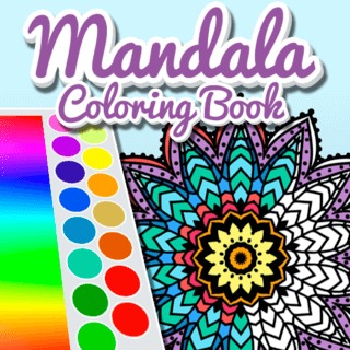 曼陀羅著色書-曼陀罗着色书-Mandala Coloring Book-曼陀羅著色書是繁忙的一天后完美的壓力緩解！獲得創意，現在開始著色並放鬆！