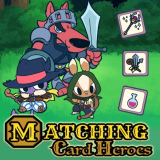 匹配卡片英雄-匹配卡片英雄-Matching Card Heroes-訓練你的記憶力，找到相同的對，在這場激動人心的紙牌遊戲中與各種敵人作戰！