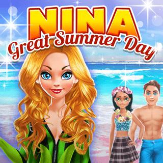 Игра Nina - Great Summer Day для девочек онлайн без скачивания