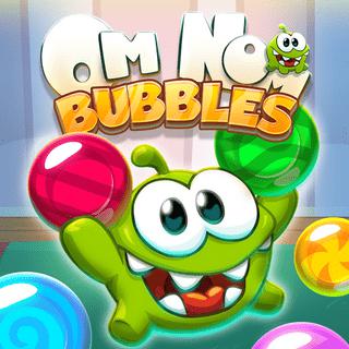 Spiele jetzt Om Nom Bubbles