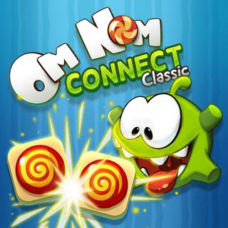 Игра Om Nom Connect Classic аркада онлайн без скачивания