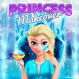 公主改造-公主改造-Princess Makeover-給美麗的冰皇后一個迷人的改造，並幫助她在這個有趣的女孩挑選一個驚人的新風格和裝扮遊戲！