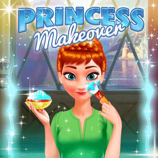 公主改造-公主改造-Princess Makeover-給可愛的公主一個豪華的改造，並幫助她在這個可愛的女孩和打扮遊戲中選擇一個迷人的新風格！