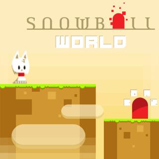 Игра Snowball World беги и прыгай на телефоне без скачиваний