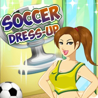 Игра Soccer Dress Up для девочек онлайн без скачивания