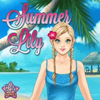 夏天百合-夏天百合-Summer Lily-莉莉暑假，你可以和她一起旅行！在這個新的裝扮標題中包裝你的行李，為她創造一個美麗的夏季服裝！