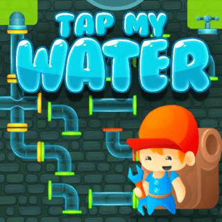 點擊我的水-点击我的水-Tap My Water-連接管道，盡量在這個具有挑戰性的管道工遊戲中得分盡可能多！
