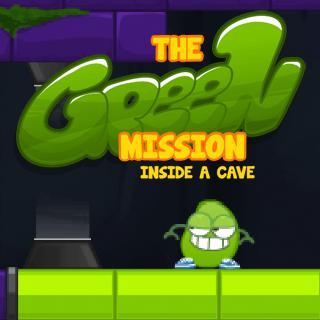 Игра The Green Mission беги и прыгай на телефоне без скачиваний