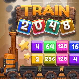 Игра Train 2048 пазл тренируй память играть онлайн