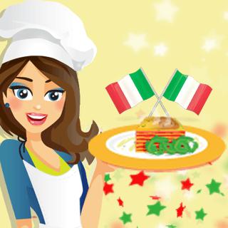 Игра Vegetable Lasagna - Cooking with Emma для девочек онлайн без скачивания