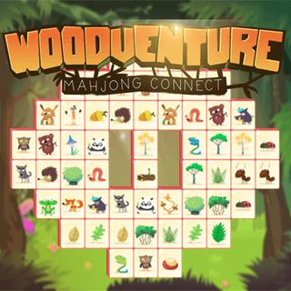Woodventure-Woodventure-Woodventure-Woodventure帶你參觀一個充滿可愛動物的神奇森林。你在這個經典的麻將連接遊戲中的任務是找到對並從遊戲場中移除所有的動物。